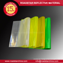 100% PVC prismatic reflective PVC sheet